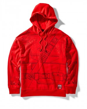 Sprayground Hoodie STAR WARS MANDALORIAN ARMOR HOODIE Red | BPWKD5728