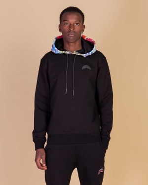 Sprayground Hoodie SUPER CAP HOODIE Black | RSGUB2540