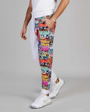 Sprayground Joggers PANT TUTA SCRITTE White | SLXVQ0498