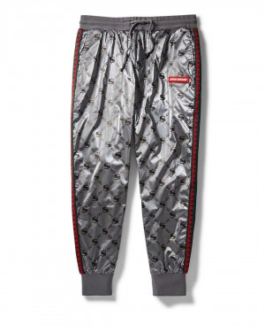 Sprayground Joggers SG LOGO-VSM GLOSSY JOGGERS Grey | YASUW3168