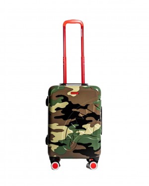 Sprayground Luggage CHECKS & CAMOFLAGUE Green | IAXFS7182