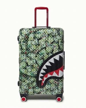 Sprayground Luggage MAMA I MADE IT SHARKITECTURE HARDSHELL FULL-SIZE LUGGAGE Multicolor | LJMWQ2943