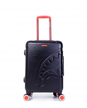 Sprayground Luggage MOLD ED CARRY-ON LUGGAGE Black / Black | MCTWJ1752