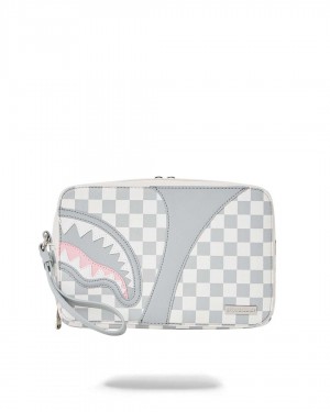 Sprayground Pochette HENNEY TOILETRY Rose Grey | UGMLS1264