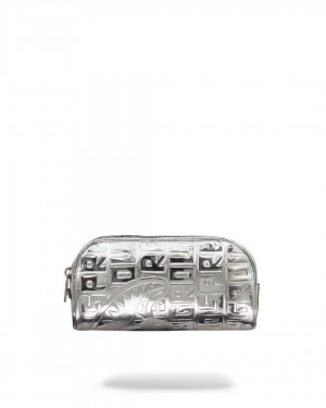 Sprayground Pochette METALLIC INFINITI POUCH Metal Silver | ORMDH3015