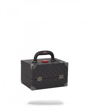 Sprayground Pochette MONEY CHECK JEWELRY CASE Grey | NMQWR0128