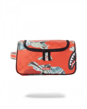 Sprayground Pochette PANIC ATTACK TOILETRY BAG Green | BHWER0243