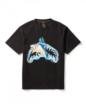 Sprayground T-shirt LOL FIZZ T-SHIRT Black | CQRVL0817