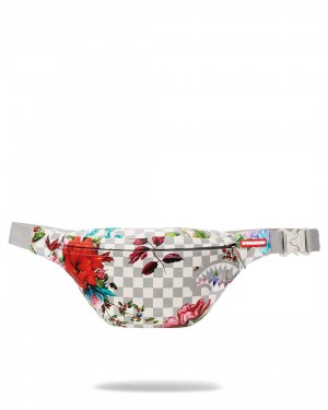 Sprayground Waist bag JARDIN DU PALAIS SAVVY CROSSBODY White | ZYVGE8356