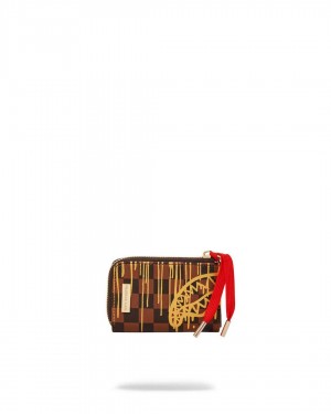 Sprayground Wallet PARIS PAINT WALLET Brown | IMKGJ8613