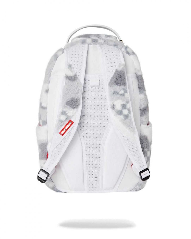 Sprayground Backpack 3AM FUR BACKPACK White | VINLJ2710