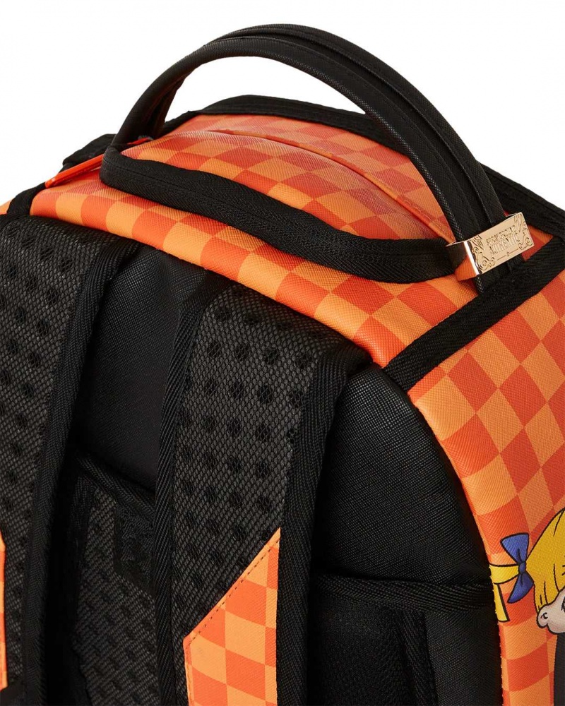 Sprayground Backpack 90S NICK CHARACTERS CHILLING BACKPACK Orange | DFKLY0315