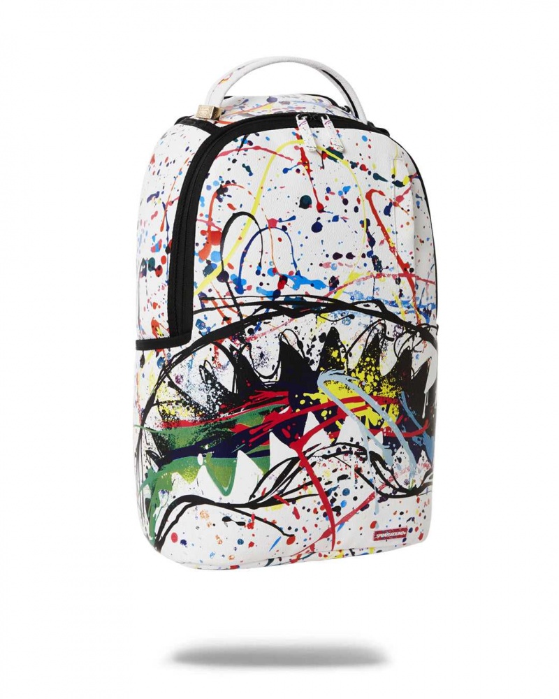 Sprayground Backpack AFTER SPARK BACKPACK White | NEDOK2103