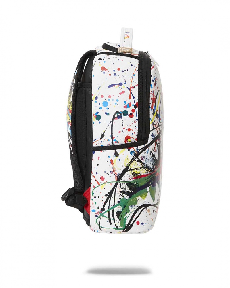 Sprayground Backpack AFTER SPARK BACKPACK White | NEDOK2103