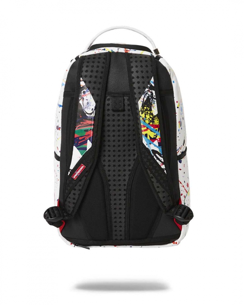 Sprayground Backpack AFTER SPARK BACKPACK White | NEDOK2103