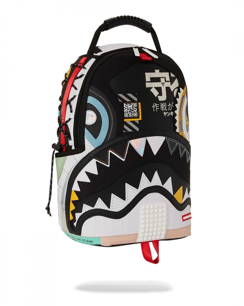 Sprayground Backpack AIR SHARK V2 ULTIMATE BACKPACK Multicolor | BTNZO5781