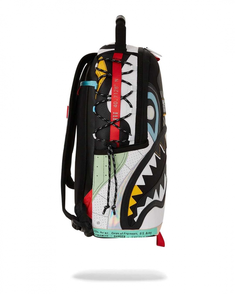 Sprayground Backpack AIR SHARK V2 ULTIMATE BACKPACK Multicolor | BTNZO5781