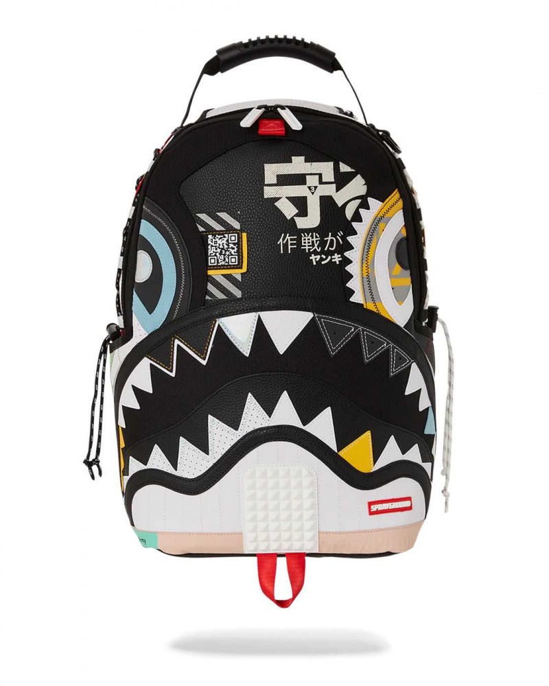 Sprayground Backpack AIR SHARK V2 ULTIMATE BACKPACK Multicolor | BTNZO5781