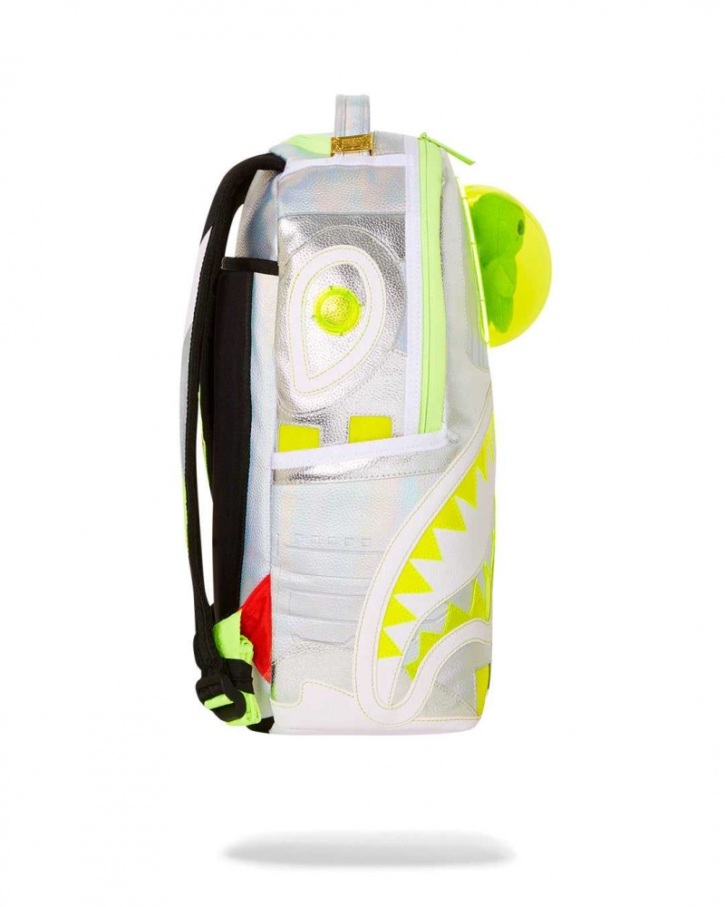 Sprayground Backpack ALIEN MOTHERSHIP DLXSV BACKPACK Green | WKVTS5703