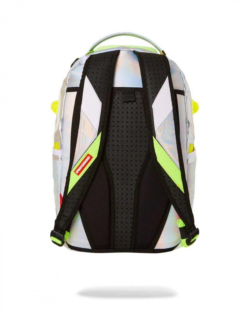 Sprayground Backpack ALIEN MOTHERSHIP DLXSV BACKPACK Green | WKVTS5703