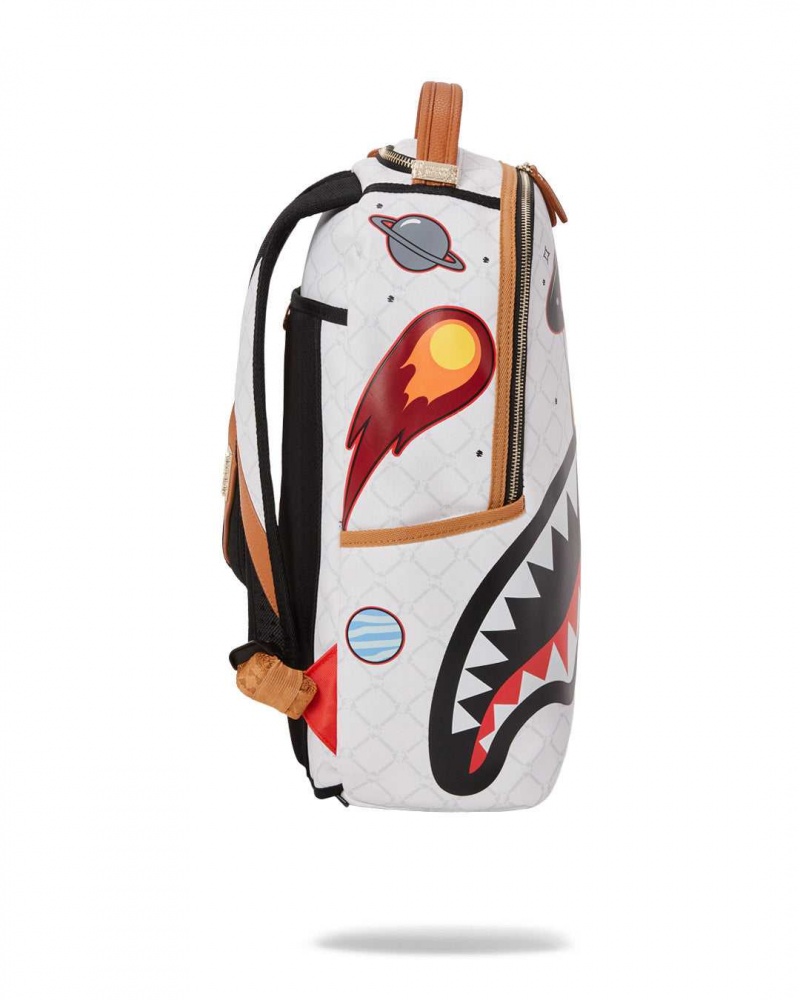 Sprayground Backpack ALIEN RICH BACKPACK White | VLNAB5368