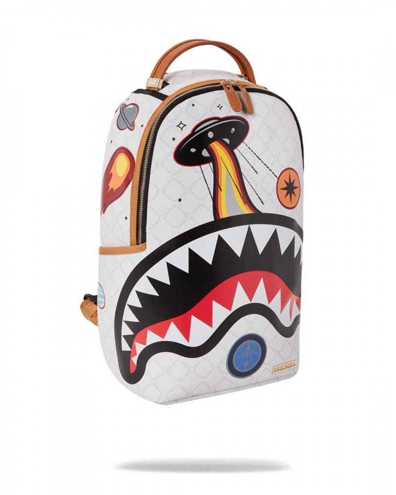 Sprayground Backpack ALIEN RICH BACKPACK White | VLNAB5368