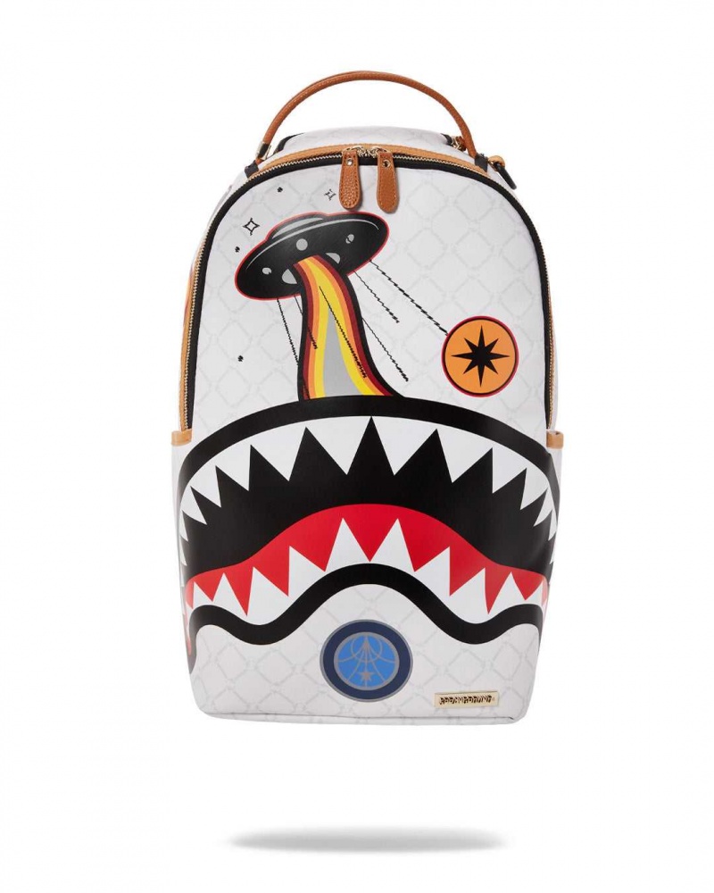 Sprayground Backpack ALIEN RICH BACKPACK White | VLNAB5368