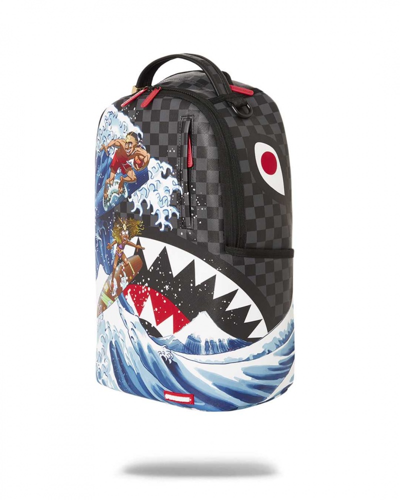 Sprayground Backpack AMARI BAILEY BACKPACK Grey | GUSQB0917