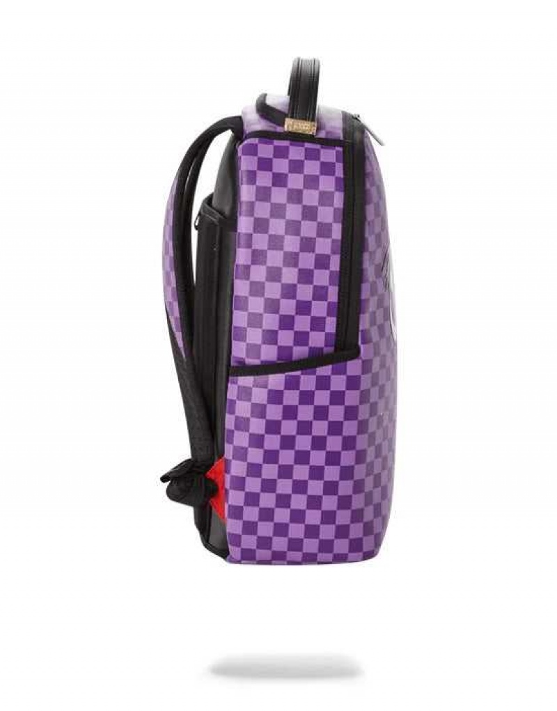 Sprayground Backpack ANIMEYES BACKPACK Purple | OQCFY1340