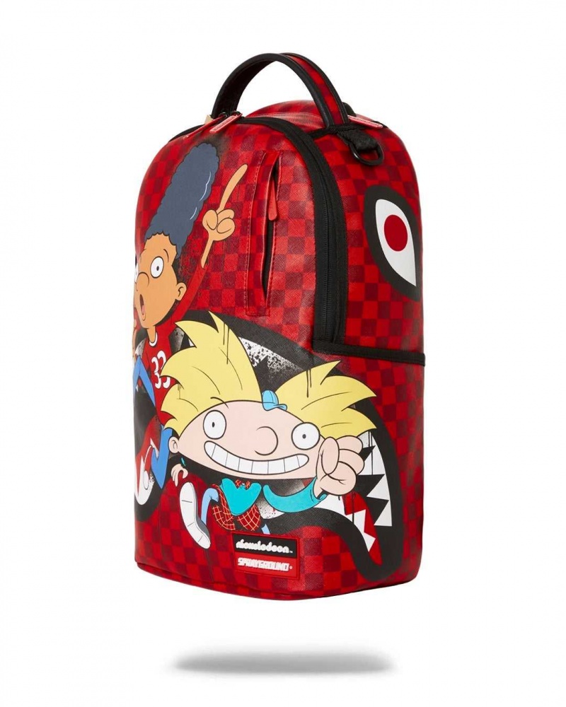 Sprayground Backpack ARNOLD CHILLIN DLXR BACKPACK Bordeaux Burgundy | FMQZC8217