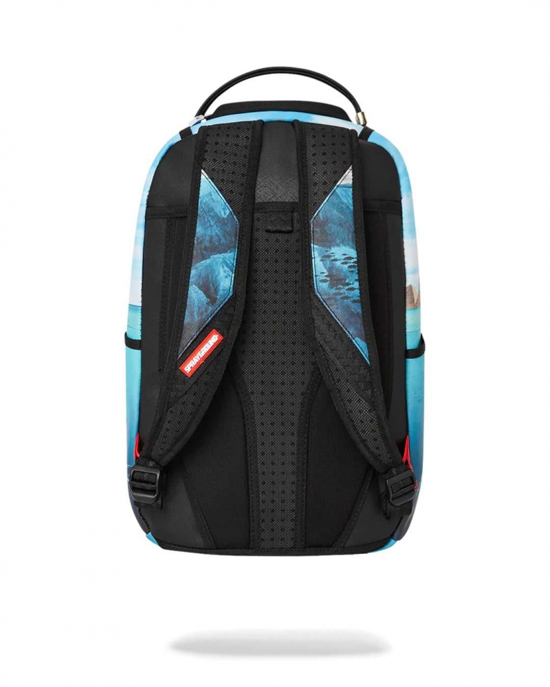 Sprayground Backpack ART OF LIFE BACKPACK Blue | KSJIO6839