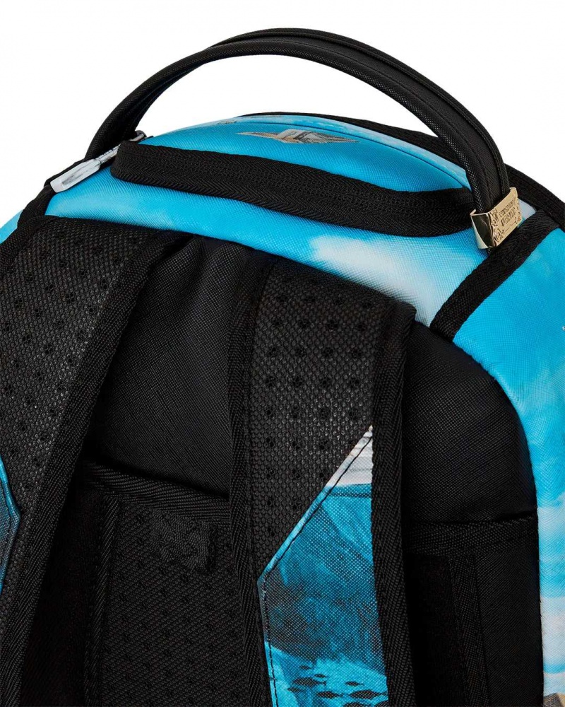 Sprayground Backpack ART OF LIFE BACKPACK Blue | KSJIO6839