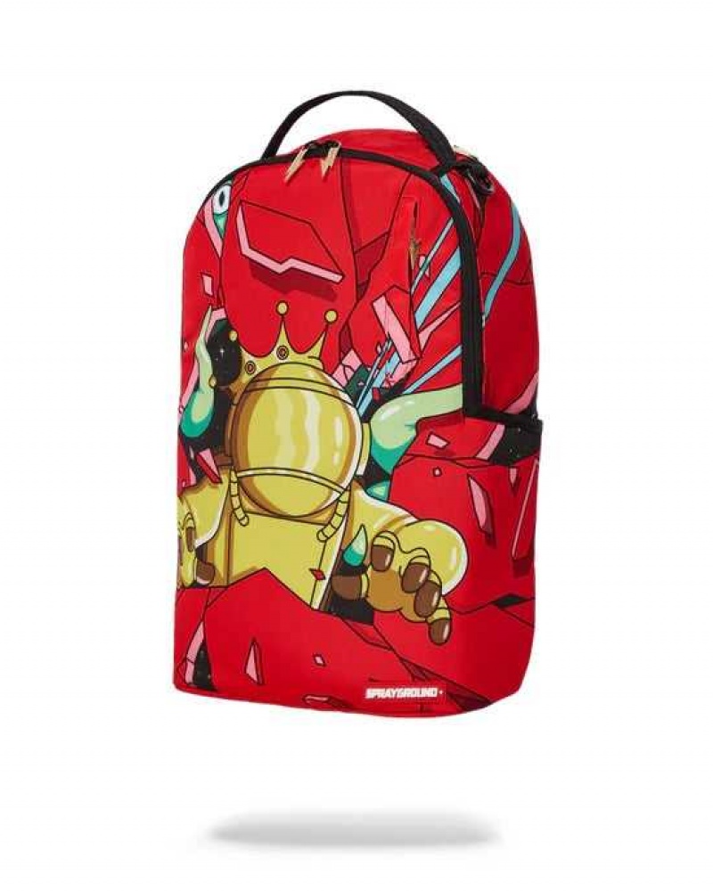 Sprayground Backpack ASTROMANE SPACE ODESSEY DLX BACKPACK Red | SZJLM2407