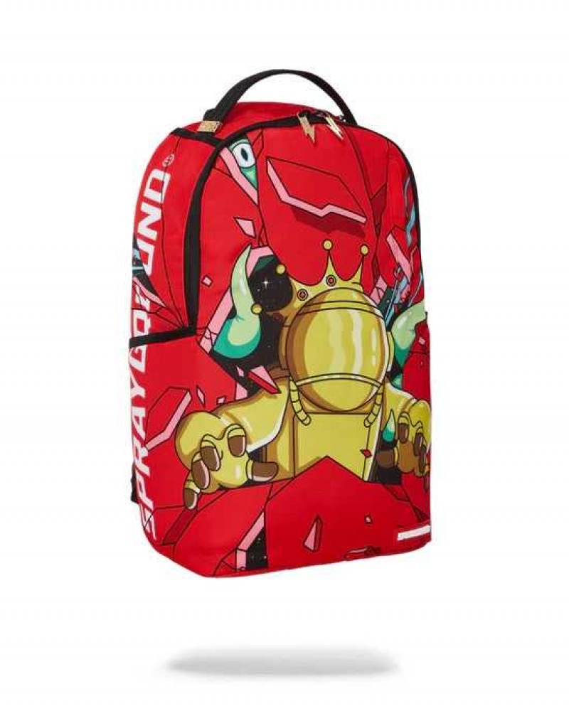 Sprayground Backpack ASTROMANE SPACE ODESSEY DLX BACKPACK Red | SZJLM2407