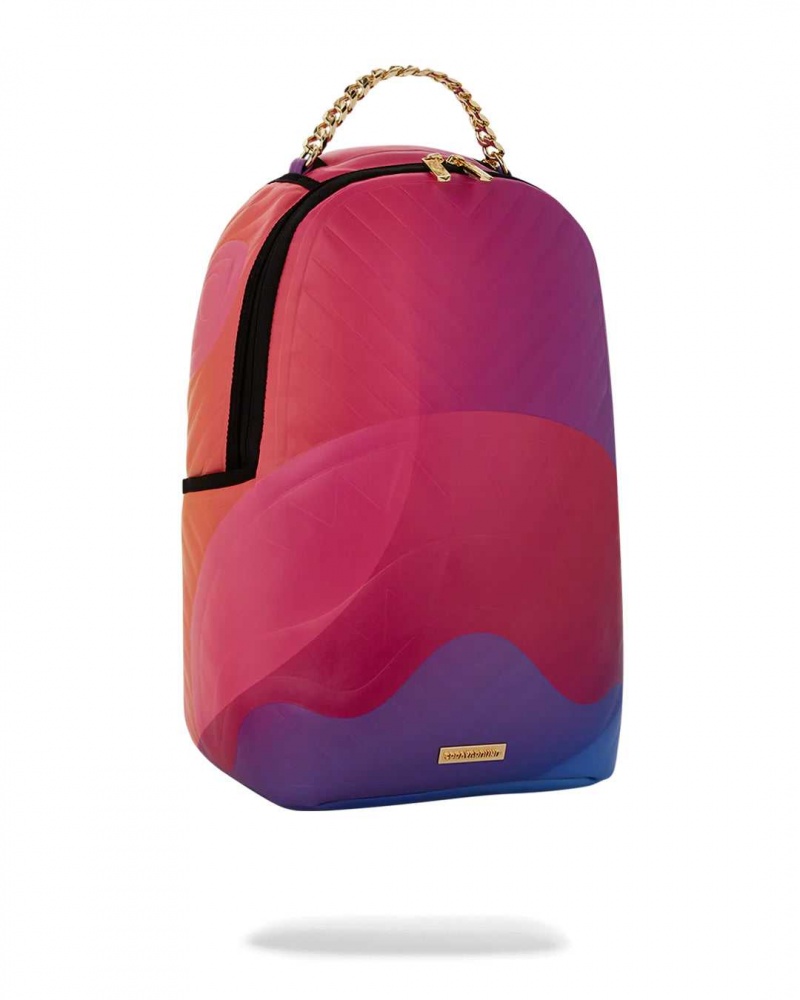 Sprayground Backpack AURORA WAVE DLX BACKPACK Purple | IDHFJ4059