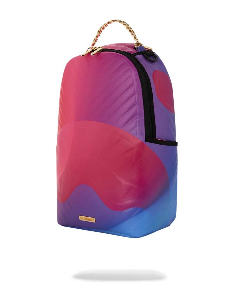 Sprayground Backpack AURORA WAVE DLX BACKPACK Purple | IDHFJ4059