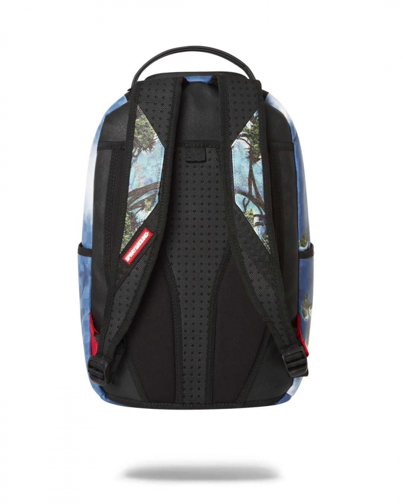 Sprayground Backpack AVATAR SHARK ISLAND BACKPACK Blue | JLRBG4675