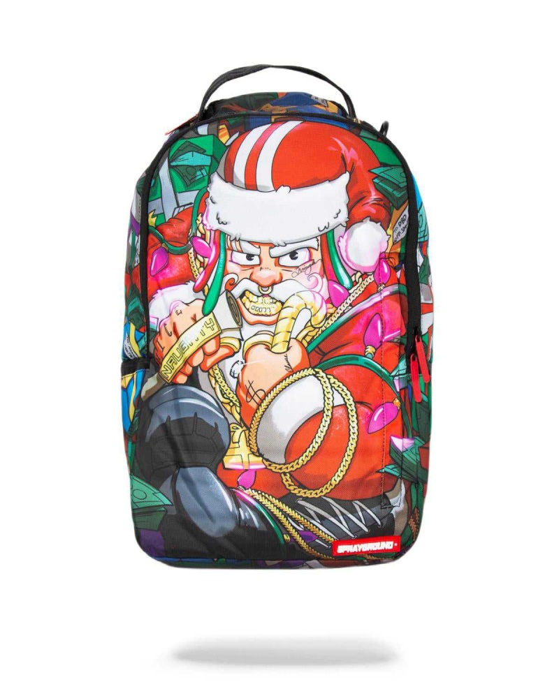 Sprayground Backpack BAD SANTA Green | NBEYI9315