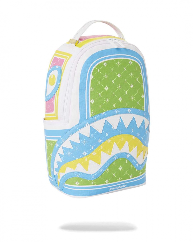 Sprayground Backpack BANDANA DLXVF BACKPACK Green | FKLIP5896