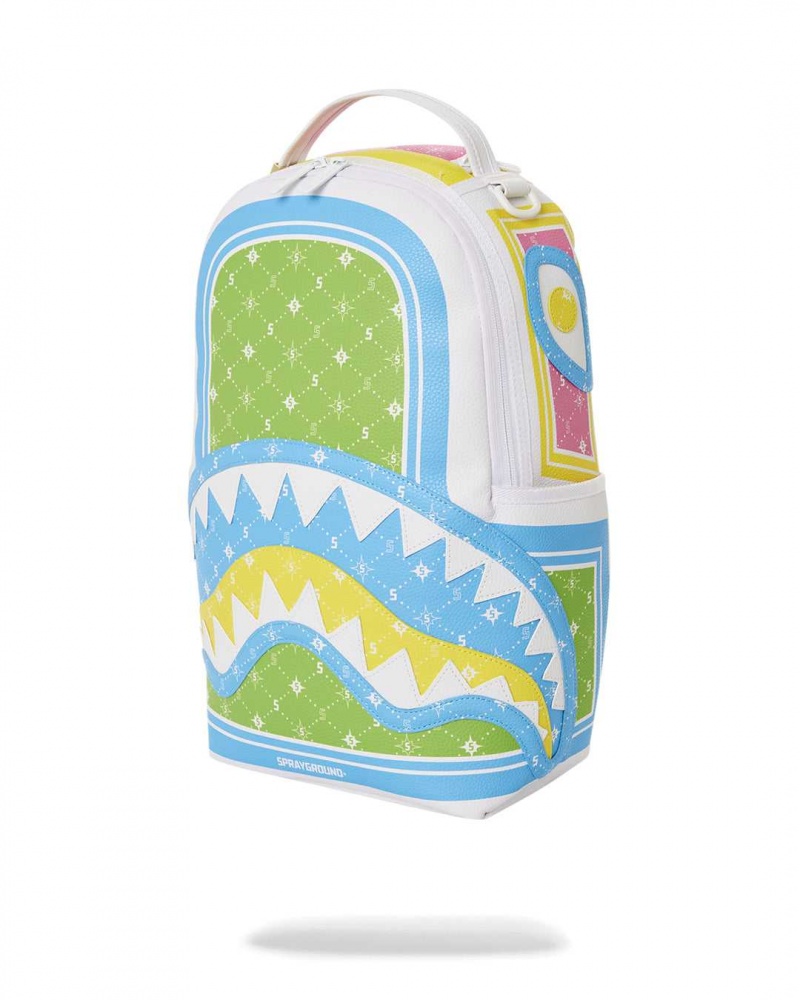 Sprayground Backpack BANDANA DLXVF BACKPACK Green | FKLIP5896