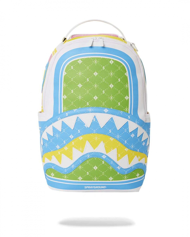 Sprayground Backpack BANDANA DLXVF BACKPACK Green | FKLIP5896