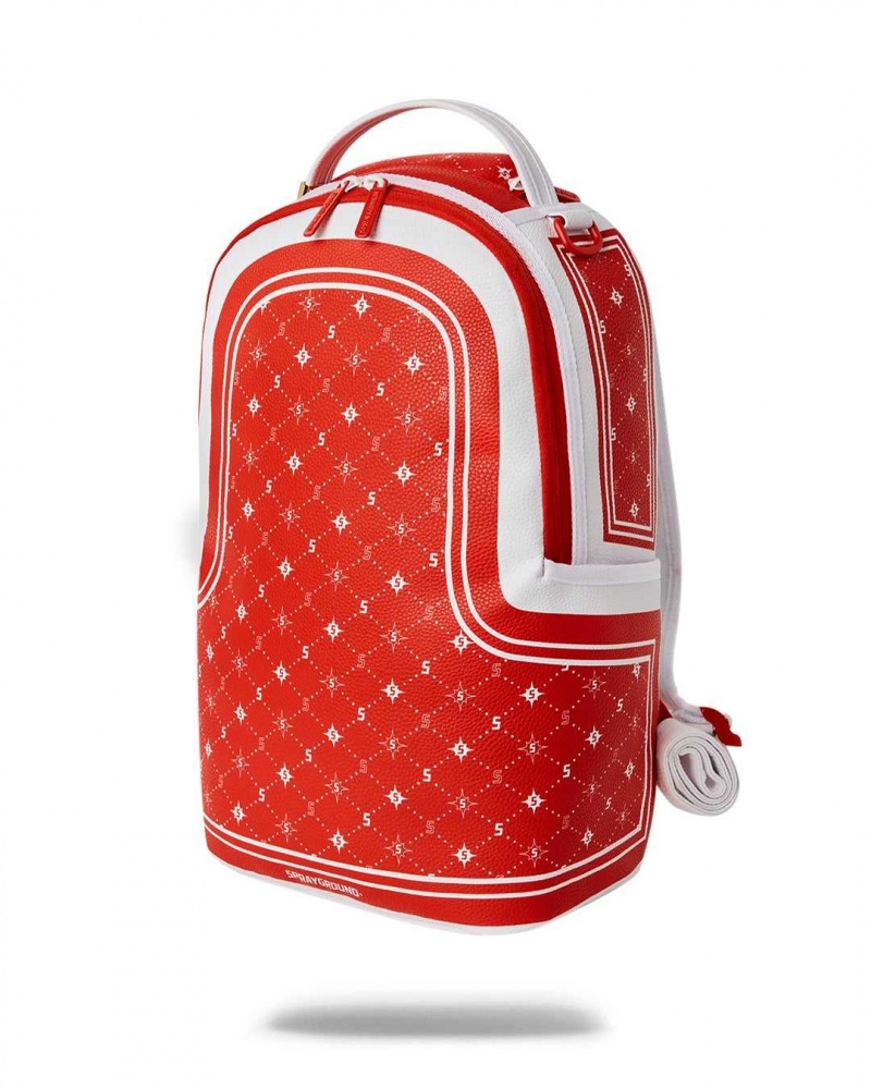 Sprayground Backpack BANDANA DLX BACKPACK Red | CRSHL5123