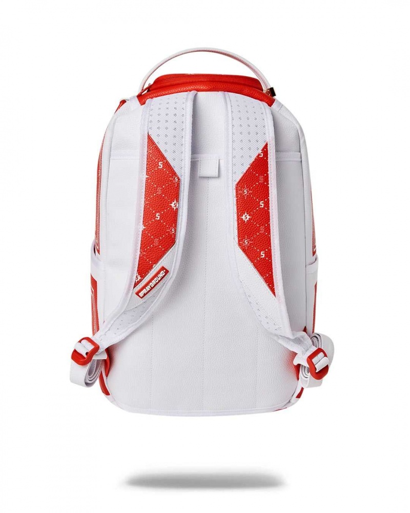 Sprayground Backpack BANDANA DLX BACKPACK Red | CRSHL5123