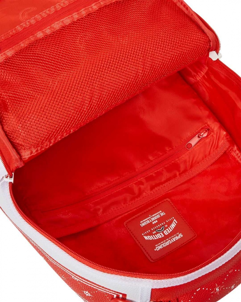 Sprayground Backpack BANDANA DLX BACKPACK Red | CRSHL5123