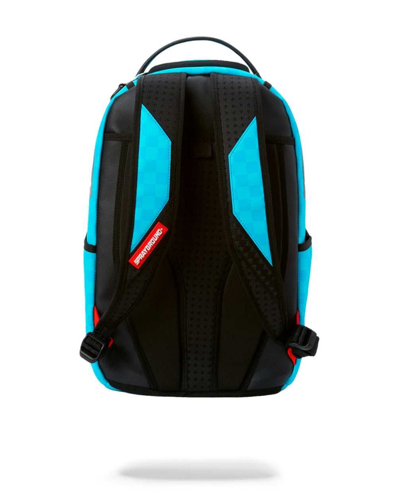 Sprayground Backpack BLOSSOM SHARK Turquoise | GPTJB4281