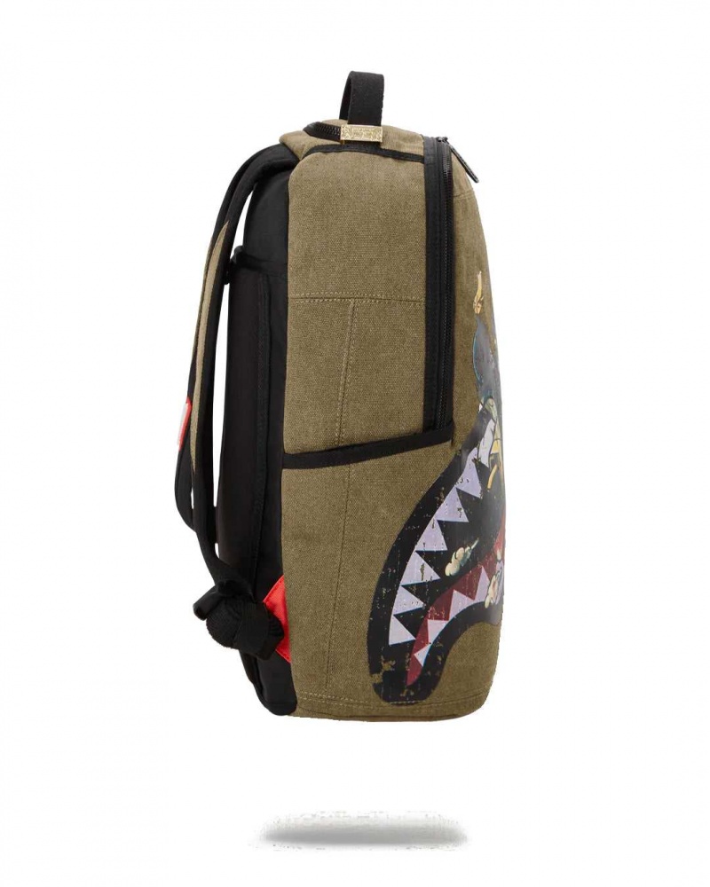 Sprayground Backpack CALL OF DUTY REAPER BACKPACK 2 Green | VDHYI5063