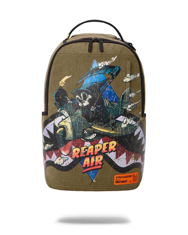 Sprayground Backpack CALL OF DUTY REAPER BACKPACK 2 Green | VDHYI5063