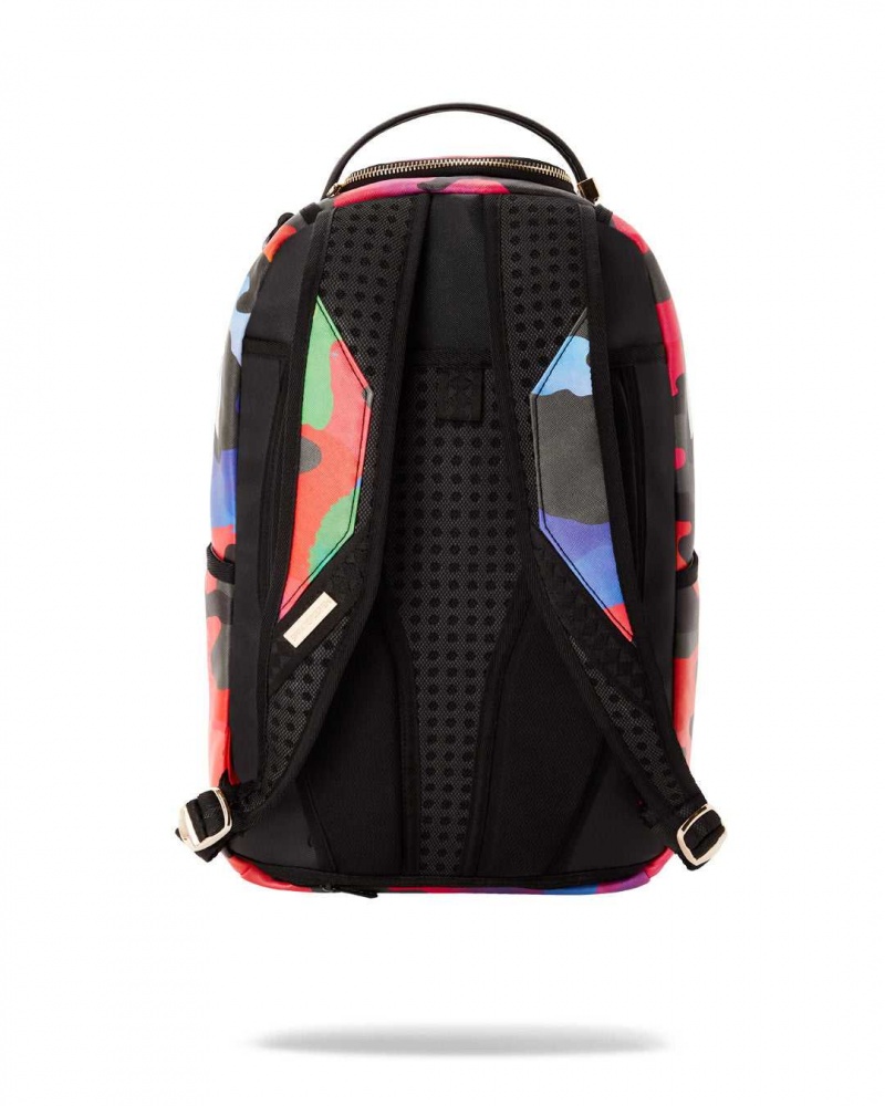 Sprayground Backpack CAMOBURST BACKPACK Black | BXEUD8760