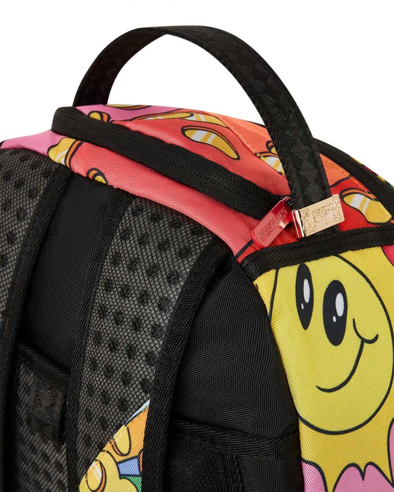 Sprayground Backpack CARTOON CHARACTERS DLXSR BACKPACK Yellow | MLQAB2496