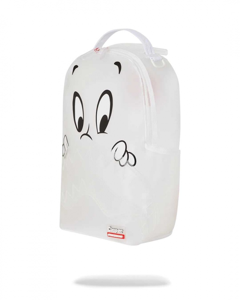 Sprayground Backpack CASPER FROSTED BAG DESIGN BACKPACK White | KHLQR1483